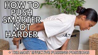 How to Push in Labor | Best Labor Positions for an Easier Birth | Pushing out a Baby Easily