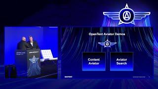 OpenText World Europe: Content Aviator Demo