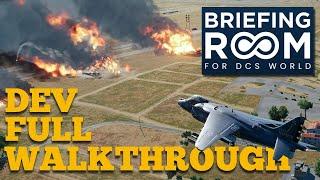 Briefing Room for DCS World: Lead Developer Interview & Full Walkthrough!