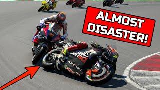 ALMOST DISASTER IN COTA!! - MotoGP 24