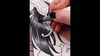 Drawing Kanao from Demon Slayer | Kimetsu No Yaiba