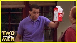 Charitable Charlie Sets Alan Up | Two and a Half Men