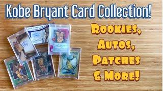 Kobe Bryant Card Collection Showoff - Including ROOKIE CARDS, AUTOGRAPHS, JERSEY PATCHES & MORE!