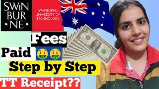 Swinburne University fee payment | Swinburne fee | Anu Dahiya Vlogs #anudahiyavlogs #feepayment #anu