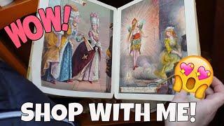 THERE'S MONEY IN THAT BOX! | Surprising Vintage Ephemera Find! | Shop With ME