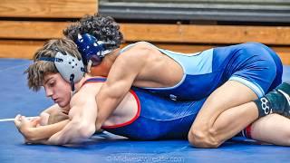 132 – Nabiel Rosario {G} of DePaul College Prep IL vs. Luke Pappalas {R} of Saint Rita IL