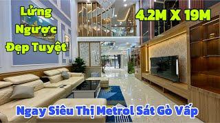 Tuyệt phẩm nhà đẹp Trương Thị Hoa quận 12 ngay Siêu Thị Metrol sát bên quận Gò Vấp !