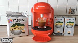 Bosch Tassimo Coffee Machine - Making a Jacobs Espresso Ristretto