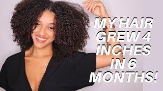 GROW YOUR NATURAL HAIR LONG & FAST | GRWM | Natural Hair | AbbieCurls