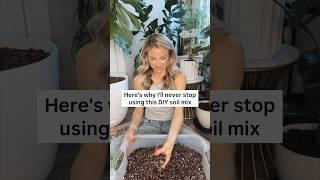 Let’s make a fresh batch of my DIY houseplant soil mix! 🪴 #plants