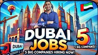 JOBS IN DUBAI ABU DHABI UAE   5 BIG COMPANIES | FOUGHTY1