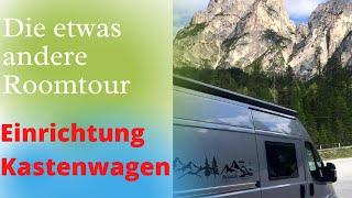 Einrichtung Kastenwagen - Roomtour Clever Celebration - Ordnung im Wohnmobil