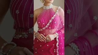 Most viral Jimmy Choo Sarees #fashion #partywearsaree #newfancysaree #womensfashion