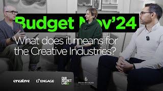 Nov’24 UK Budget Q+A (Creative Industries) // Proof-Of-Concept Film/Works.