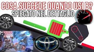 COSA SUCCEDE quando usi B nella tua Toyota e Lexus Hybrid? FRENO MOTORE?