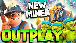 THIS NEW MINER CONTROL DECK IS INSANE  - Clash Royale