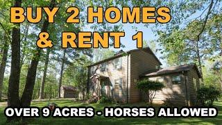 9 Acres & 2 Homes - Beaver Valley Farm - Alabama Land For Sale