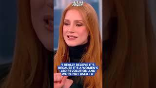 Jessica Chastain Talks About Iran #jessicachastain #short #women #trending #mahsaamini #youtubeshort