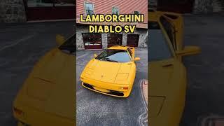 Lets Start Up a Lamborghini Diablo SV | Lets Drive It #Shorts