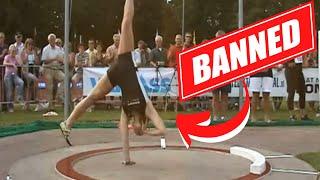 THE CARTWHEEL - Banned Shot Put Technique!