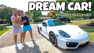 My Best Friend Bought his DREAM Car!! (Porsche 981s)