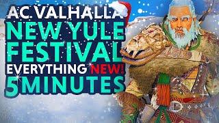 EVERYTHING NEW In The Yule Festival Update - Assassin's Creed Valhalla Update (AC Valhalla Update)