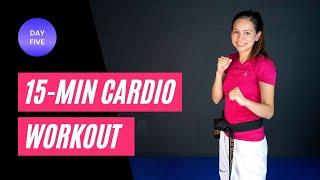 TKD Cardio Follow-Along Workout | July Workout Challenge Day 5