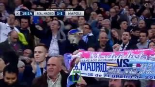 Real Madrid vs Napoli 3:1 Champions League Leg 1 2/15/17