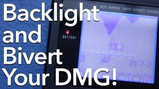 Backlight and Bivert Your Original Game Boy DMG!