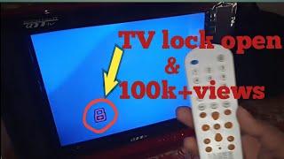 TV lock open & service mode details.যেকোনো টিভির লক চিরদিনের জন্য বন্ধ করে দিন।এ ভিডিও থেকে শিখে নিন