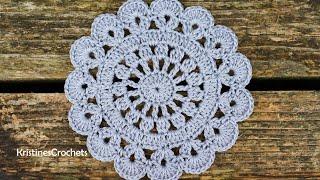 Beginner's Doily Crochet Tutorial