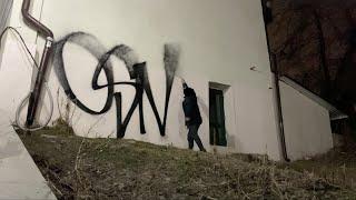 Graffiti-Überprüfung mit Wekman Ultrawide-Test