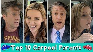 Top 10 Carpool Parents