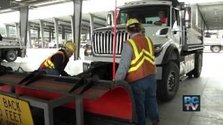 County road crews get ready for snow and ice conditions