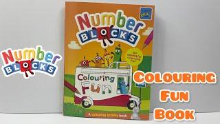 Numberblocks colouring fun book 