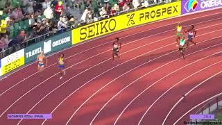 Shaunae Miller-Uibo 49.11 wins 400m finals at World Athletics Championships 2022.