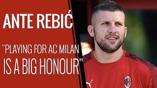 Interview | Ante Rebić: "AC Milan a great responsibility"