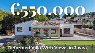 Stunning Villa in Javea, Spain For Under €600k