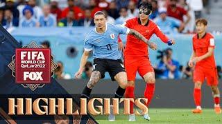 Uruguay vs. South Korea Highlights | 2022 FIFA World Cup