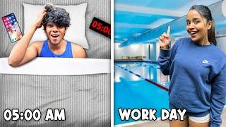 Work Day In The Life In Melbourne | 24 Hours - සිංහල vlog | Yash and Hass