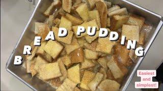 Bread pudding recipe  (resepi che nom)