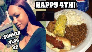 SUMMER VLOG #2 A DAY WITH SHA'NAYA O'SHEA | 4TH OF JULY, TRYING TO SEE FIREWORKS