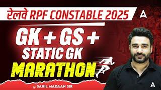 RPF Constable 2025 | GK + GS Marathon | RPF Constable Previous Question Paper | By Sahil Sir