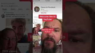 Made threats against women and children on Tiktok couldn’t take the heat now on YouTube.