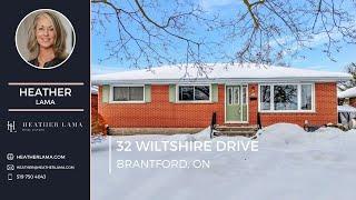 Brantford Real Estate | 32 Wiltshire Dr | Heather Lama