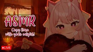  [ASMR] Live cozy time with your french catgirl!  | Catgirl Vtuber(3Dio)