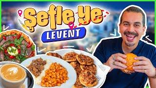 ŞEFLE YE! LEVENT Lezzet Durakları [2024] Adana ve Mersin Yemekleri, Müthiş Burger, Özlenen Pizza