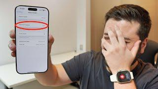 Why is Your iPhone Battery Health Dropping So FAST in iOS 18??