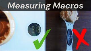 How To Measure Macros Without Measuring Spoons