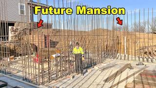 Building The Walls For My Farm's HUGE Mansion! (Pt. 1)